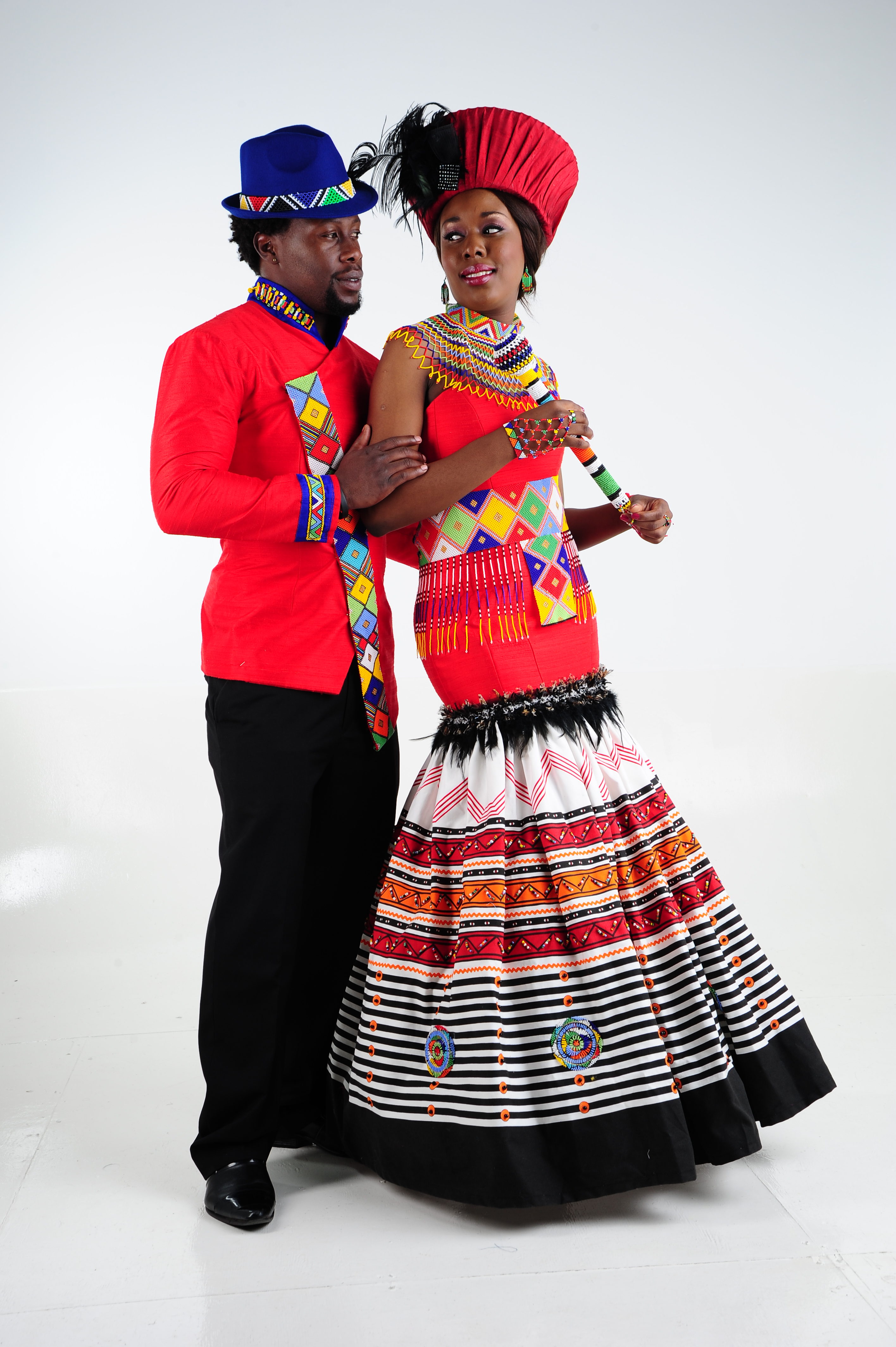 Shifting Sands Zulu Wedding Attire